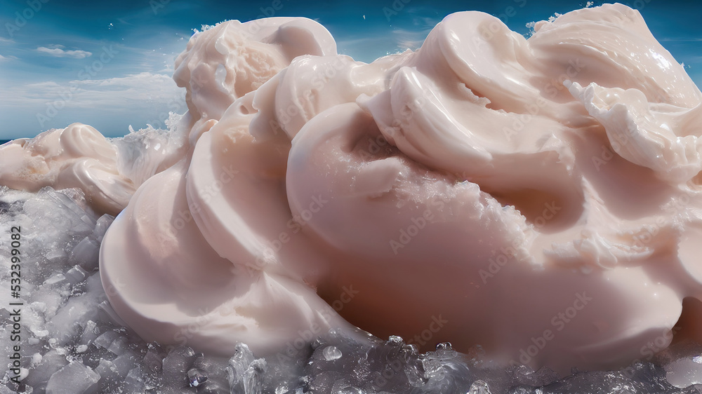 Frozen waves wallpaper Frozen waves wallpaper