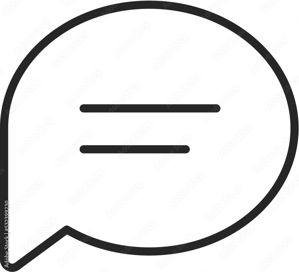 chat bubble icon vector chat bubble icon vector