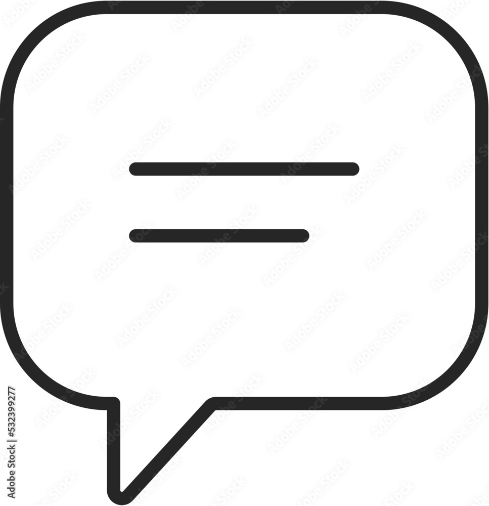 chat bubble icon vector chat bubble icon vector