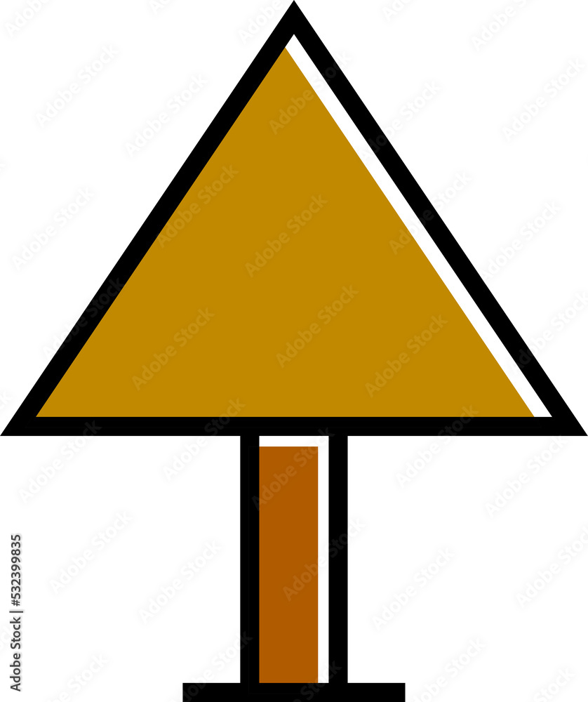 wooden street signage and signpost icon illustration wooden street signage and signpost icon illustration