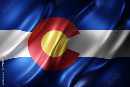 Colorado State flag photo