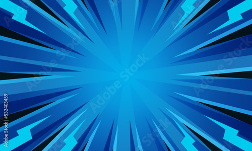 Blue comic background