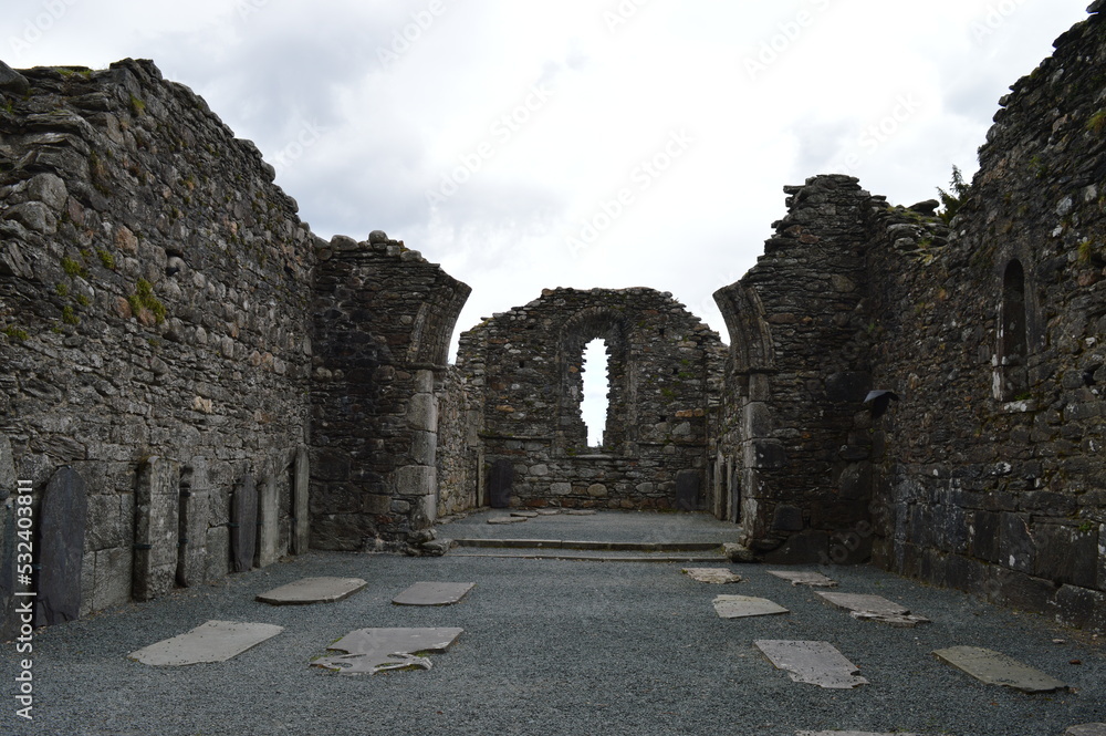 Fototapeta premium ruins of the castle