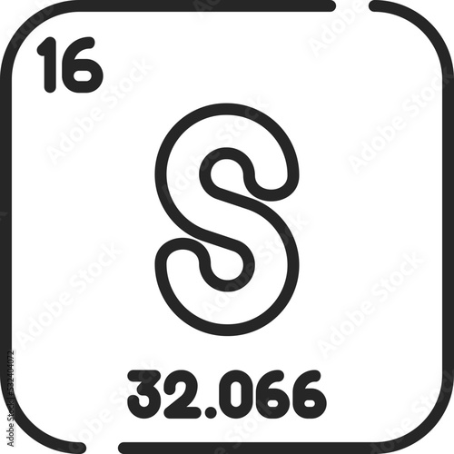 periodic table icon