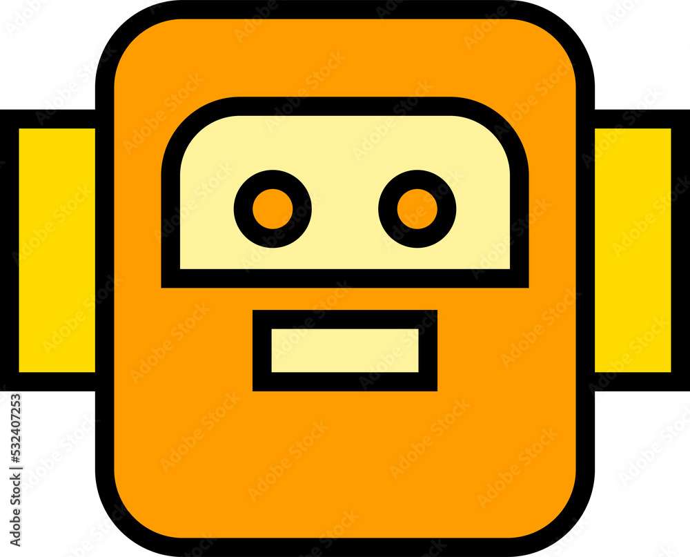 robot head avatar illustration robot head avatar illustration
