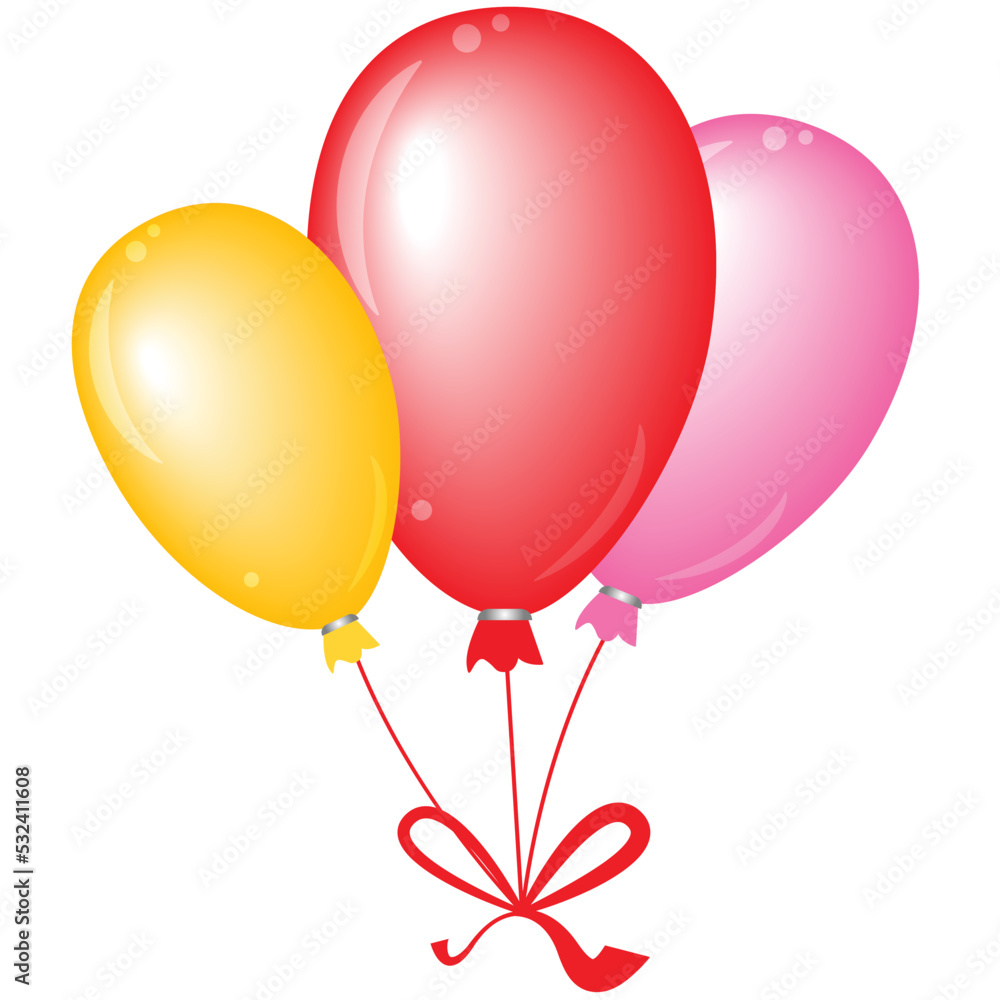 birthday celebration balloons