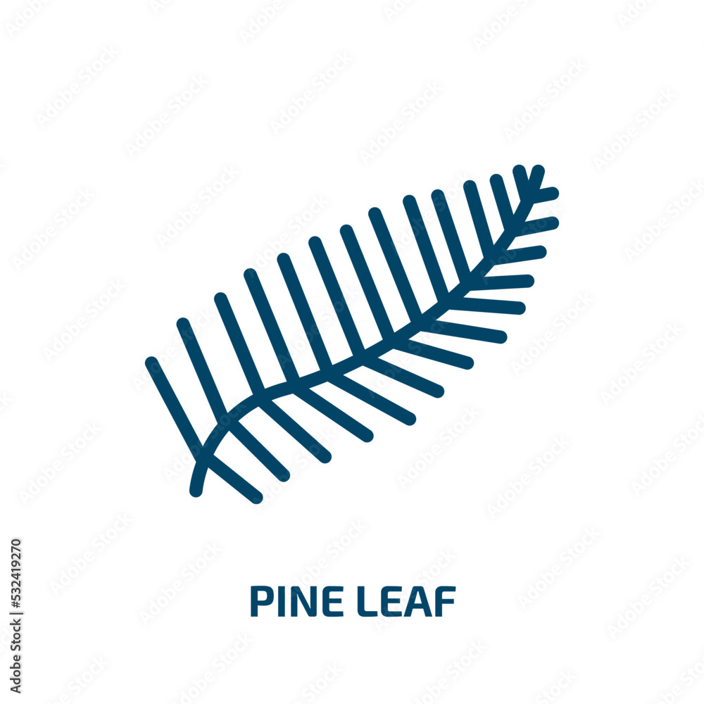 pine leaf icon from nature collection. Filled pine leaf, tree, leaf glyph icons isolated on white background. Black vector pine leaf sign, symbol for web design and mobile apps pine leaf icon from nature collection. Filled pine leaf, tree, leaf glyph icons isolated on white background. Black vector pine leaf sign, symbol for web design and mobile apps