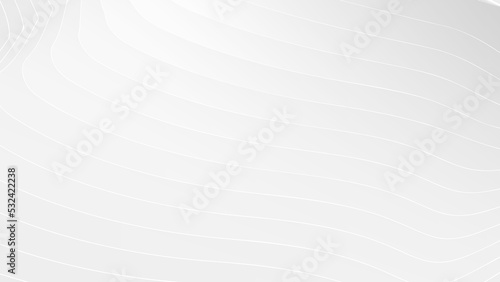 white abstract wave background with copy space © Yukita Creative