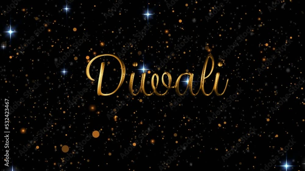 Animation of diwali text and snow falling at christmas Animation of diwali text and snow falling at christmas