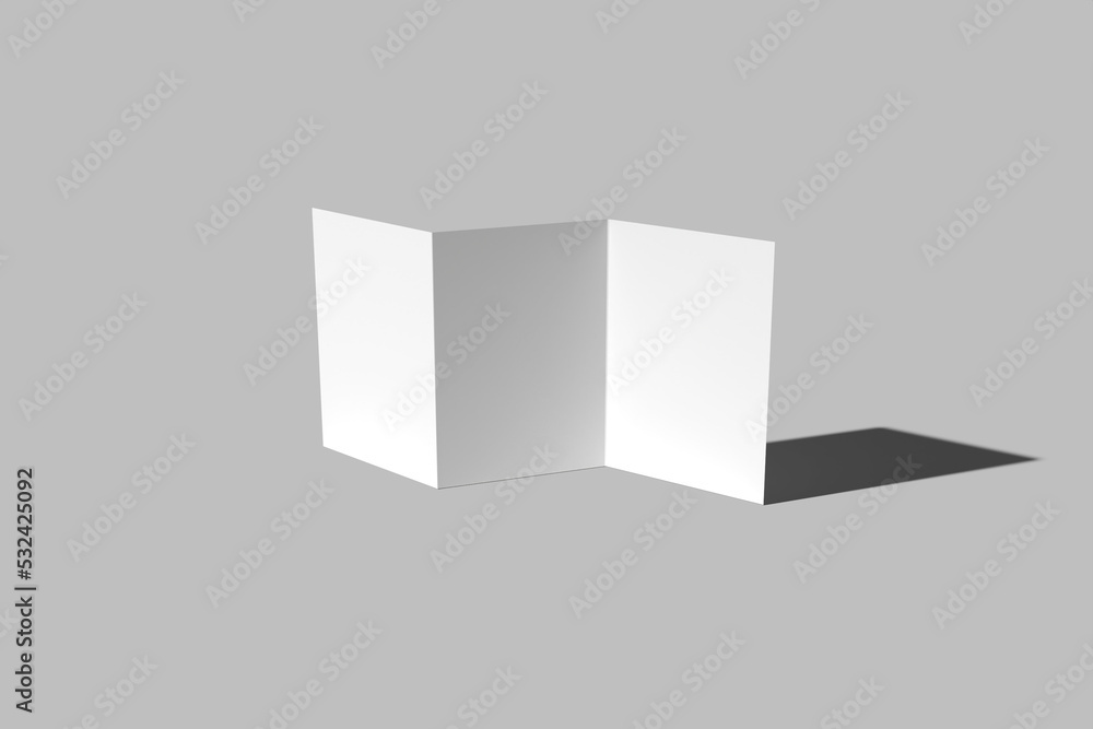 A5 Trifold Brochure Mockup A5 Trifold Brochure Mockup