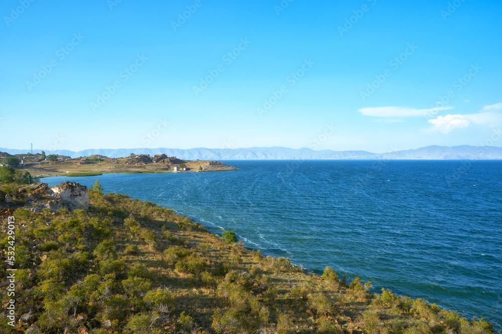 Sevan lake in Armenia Sevan lake in Armenia