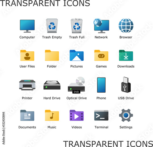 desktop, icon, set, icons, vector, web, business, symbol, internet, computer, button, illustration, design, sign, media, communication, technology, flat, mobile, music, mail, camera, video, phone, ban
