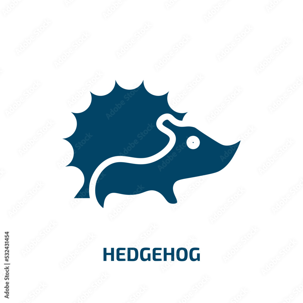 hedgehog icon from animals collection. Filled hedgehog, animal, rabbit glyph icons isolated on white background. Black vector hedgehog sign, symbol for web design and mobile apps hedgehog icon from animals collection. Filled hedgehog, animal, rabbit glyph icons isolated on white background. Black vector hedgehog sign, symbol for web design and mobile apps