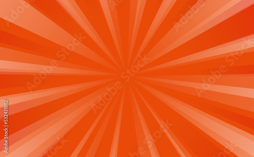 orange sunburst background