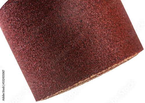 matte grungy sandpaper background closeup