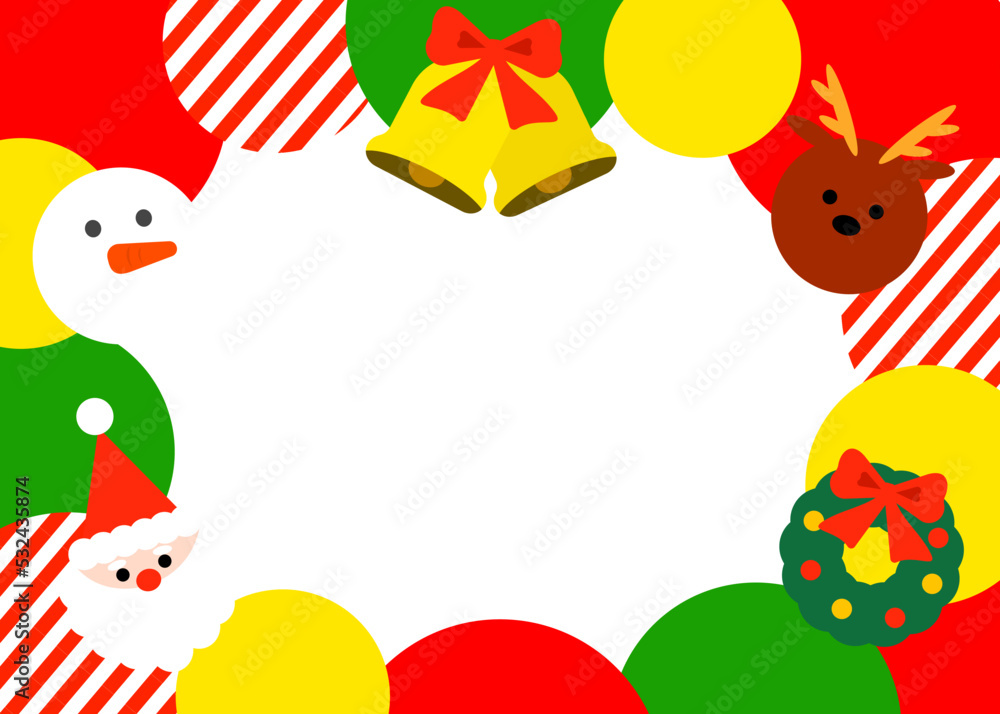 クリスマス フレーム かわいい イラスト クリスマス フレーム かわいい イラスト