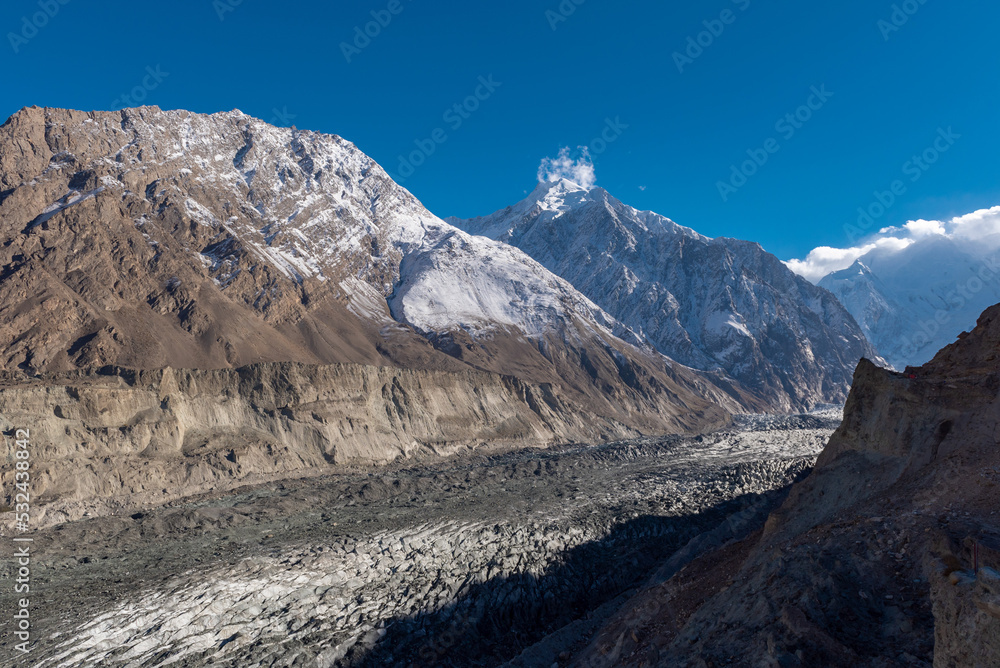 Landscape of Pakistan in autumn season