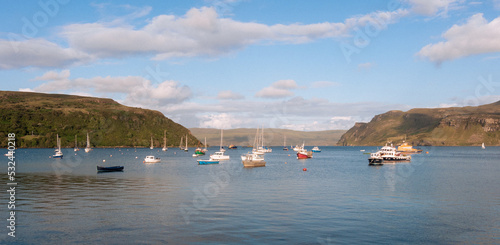 Boat in a bay