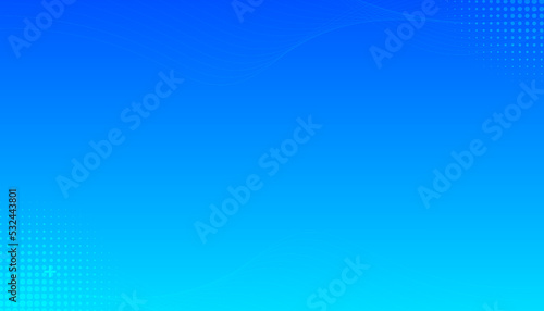 Abstract blue background with simple ornament, the concept of gradient background.