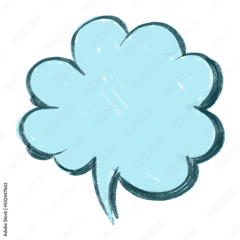 vector illustration Speech Bubbles Hand Drawn vector illustration Speech Bubbles Hand Drawn