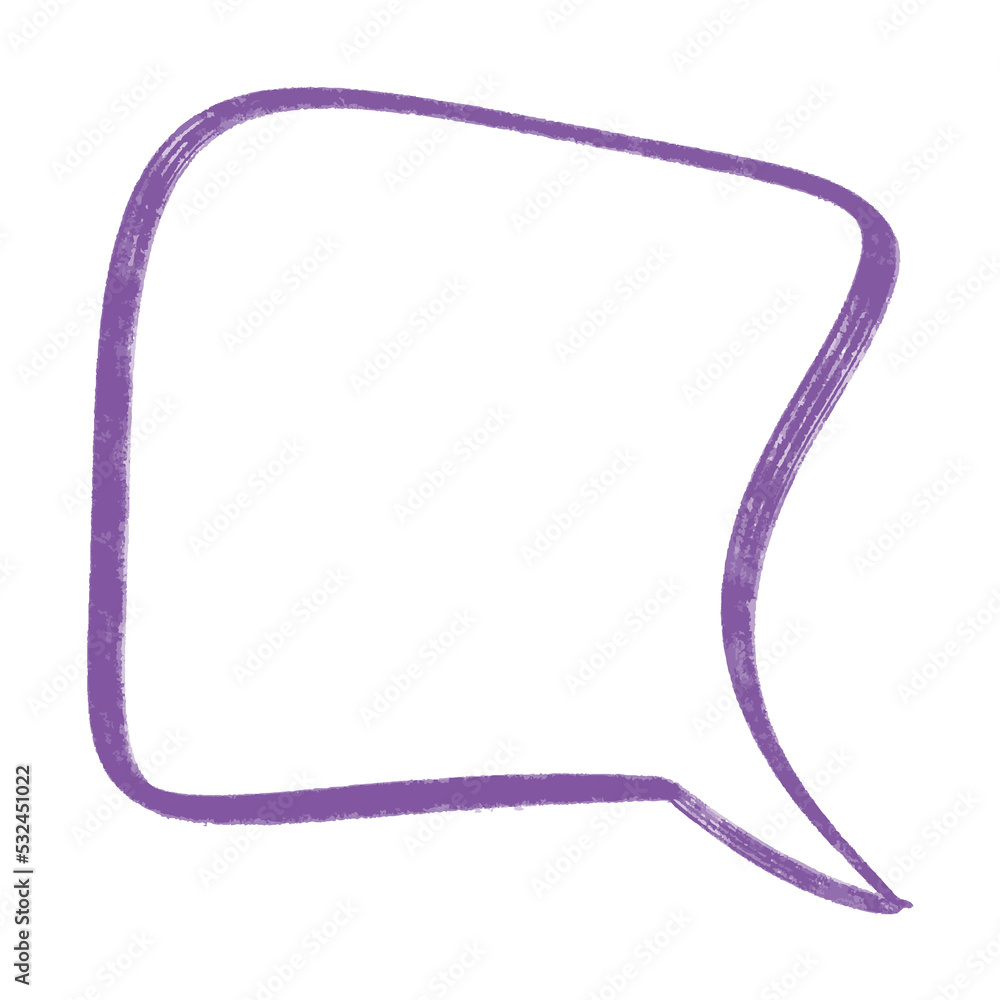 illustration Speech Bubbles Hand Drawn illustration Speech Bubbles Hand Drawn