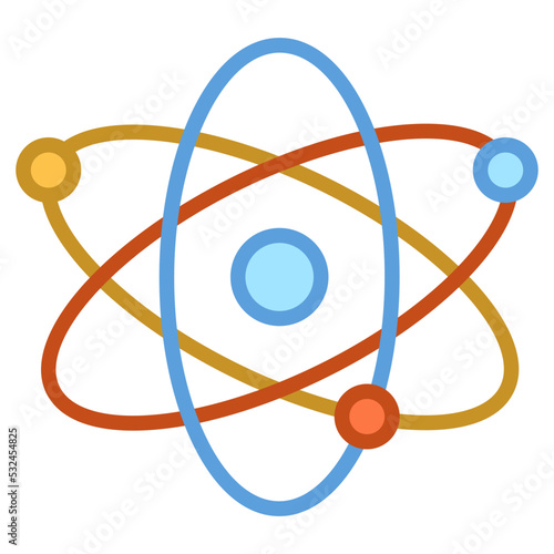 Electron Vector Icon 
