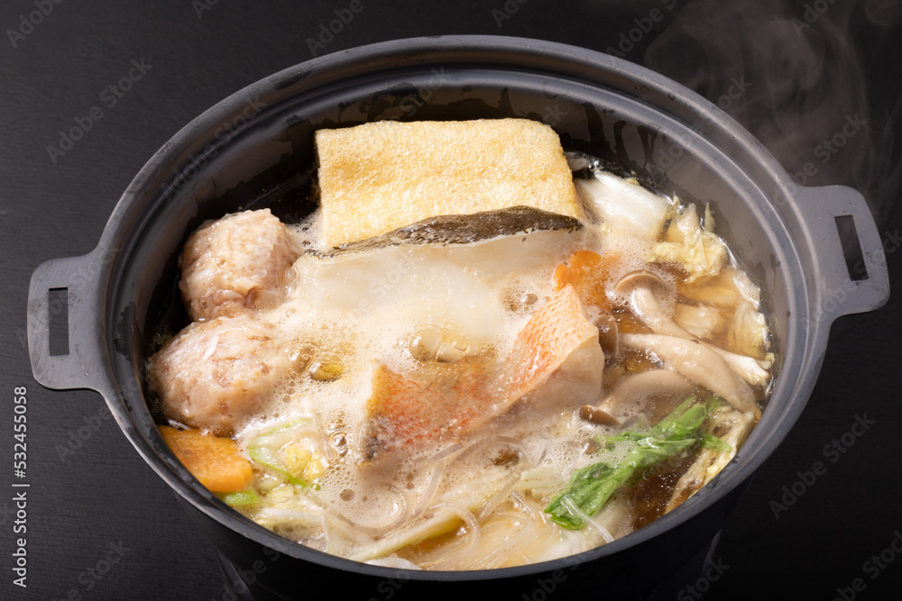 海鮮寄せ鍋 (一人用) 海鮮寄せ鍋 (一人用)