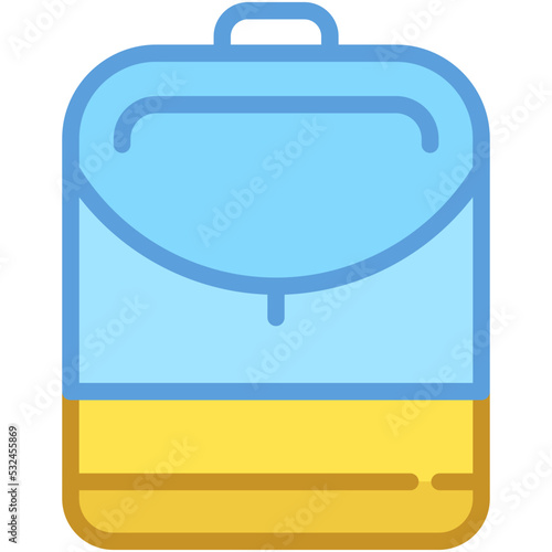 Backpack Vector Icon