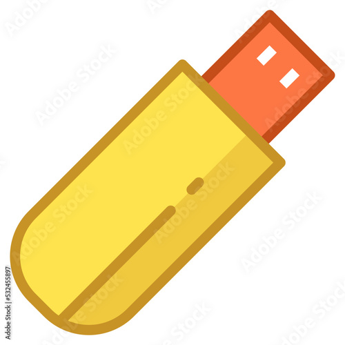 USB Vector Icon