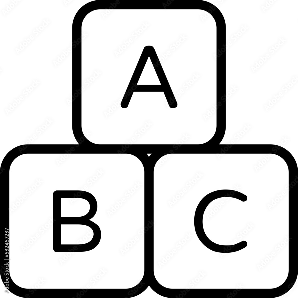 Alphabets Vector Icon Alphabets Vector Icon