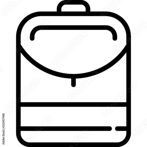 Backpack Vector Icon