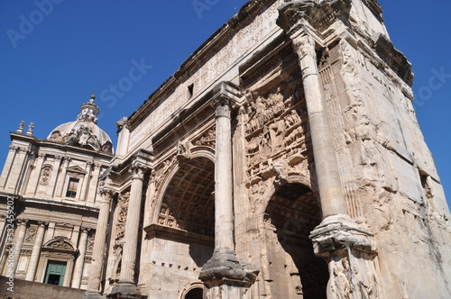 The arch of Septimius Severus, Roman Forum © Joris