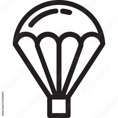 Air Balloon Vector Icon