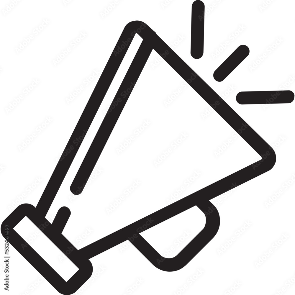 Megaphone Vector Icon Megaphone Vector Icon