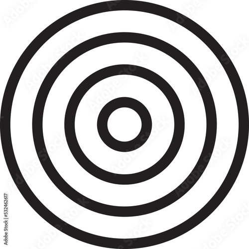 Dartboard Vector Icon