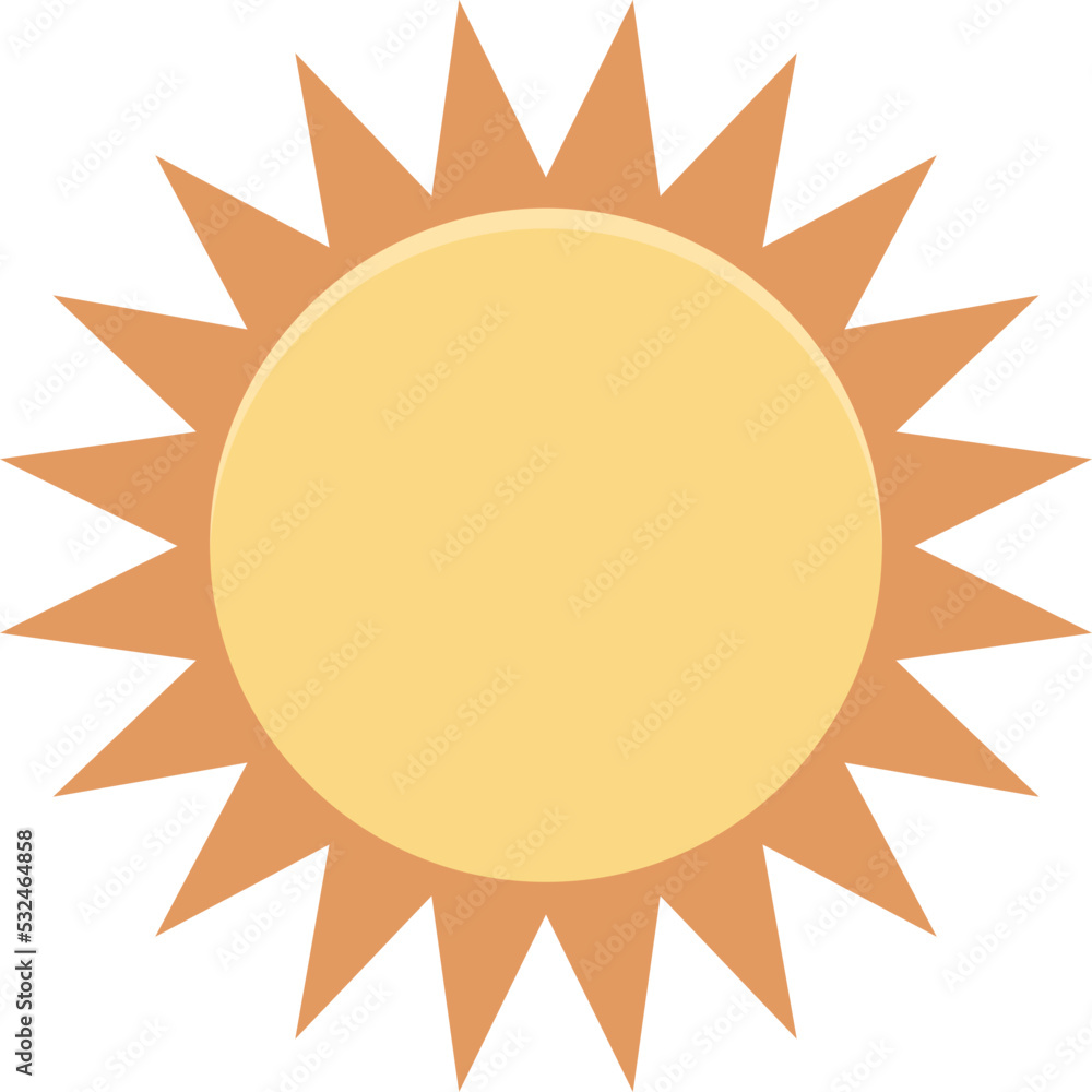 Sun Vector Icon