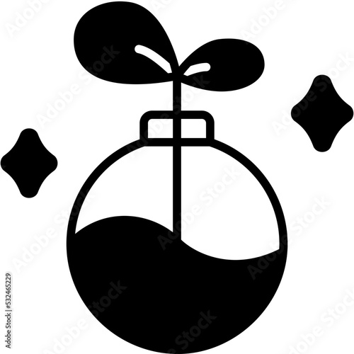 initiative solid line icon