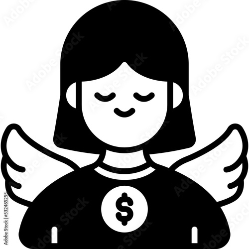 investor solid icon