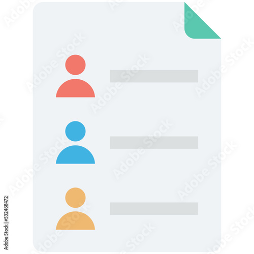 Ranking Vector Icon 