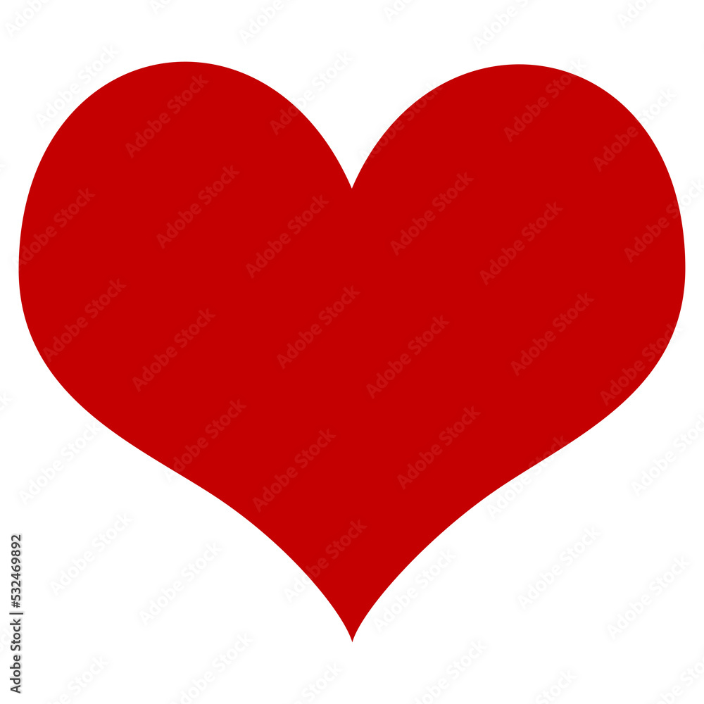 red heart flat icon design | Valentine's day red heart flat icon design | Valentine's day