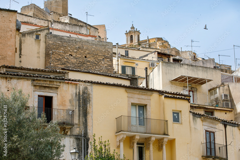 Cityscape of Ragusa Ibla, Sicily, Italy, Europe Cityscape of Ragusa Ibla, Sicily, Italy, Europe