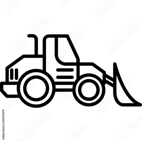 Bulldozer Icon