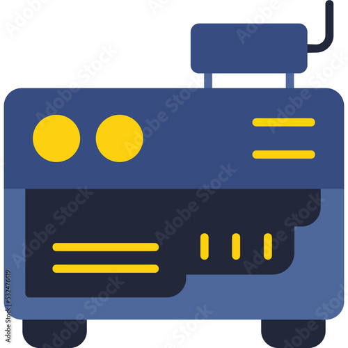 Electric Generator Icon