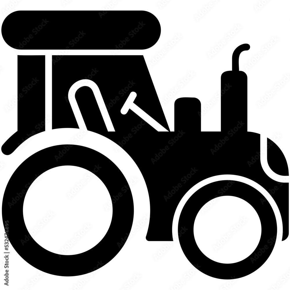 Tractor Icon Tractor Icon