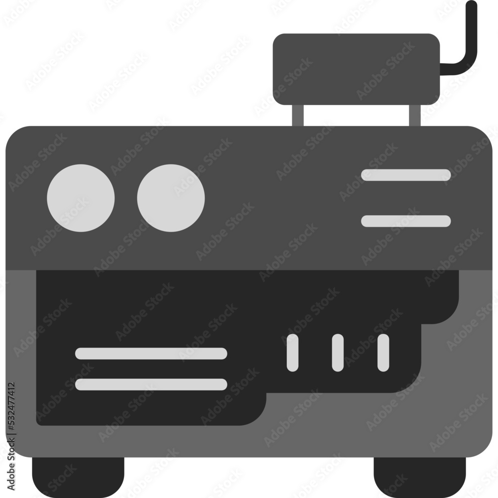 Electric Generator Icon Electric Generator Icon