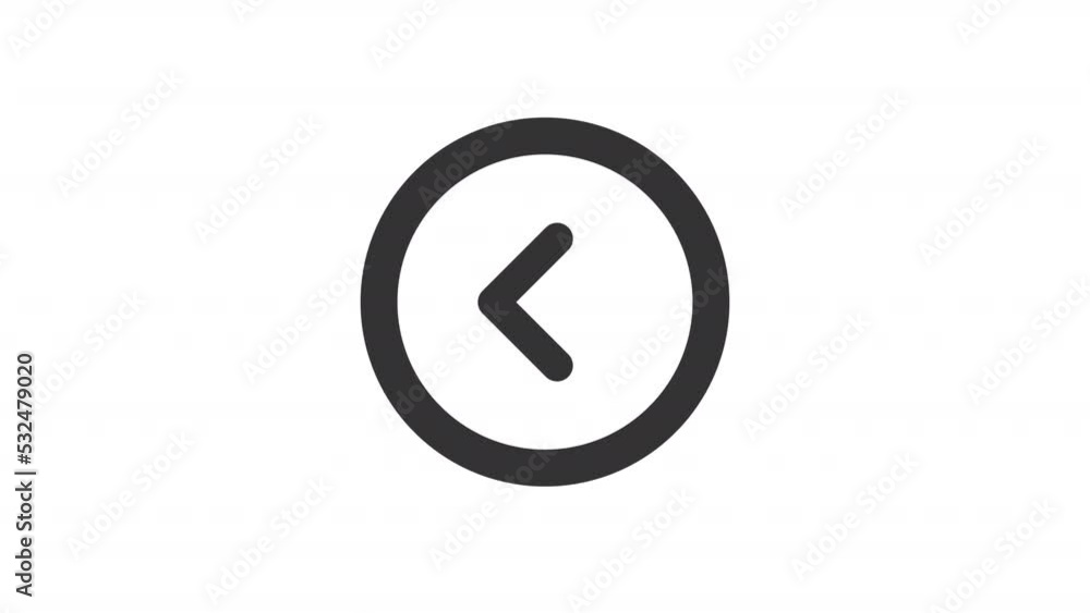 Animated Move Back Linear Ui Icon Previous Page Seamless Loop 4k animated-move-back-linear-ui-icon-previous-page-seamless-loop-4k