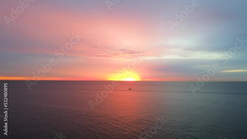 Lake Michigan - Drone Shot