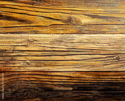 Old wood plank texture background. Nature wall background, Vintage of barn plank wood background. hardwood floor texture