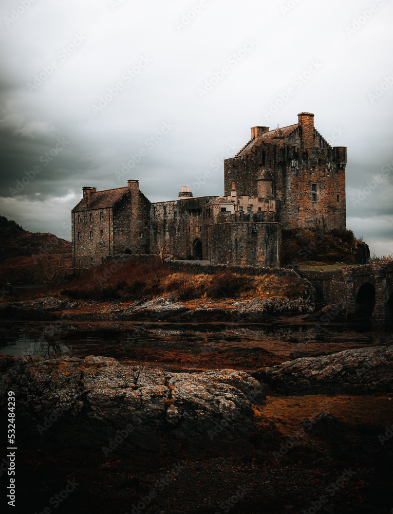 Fototapeta premium ruins of castle