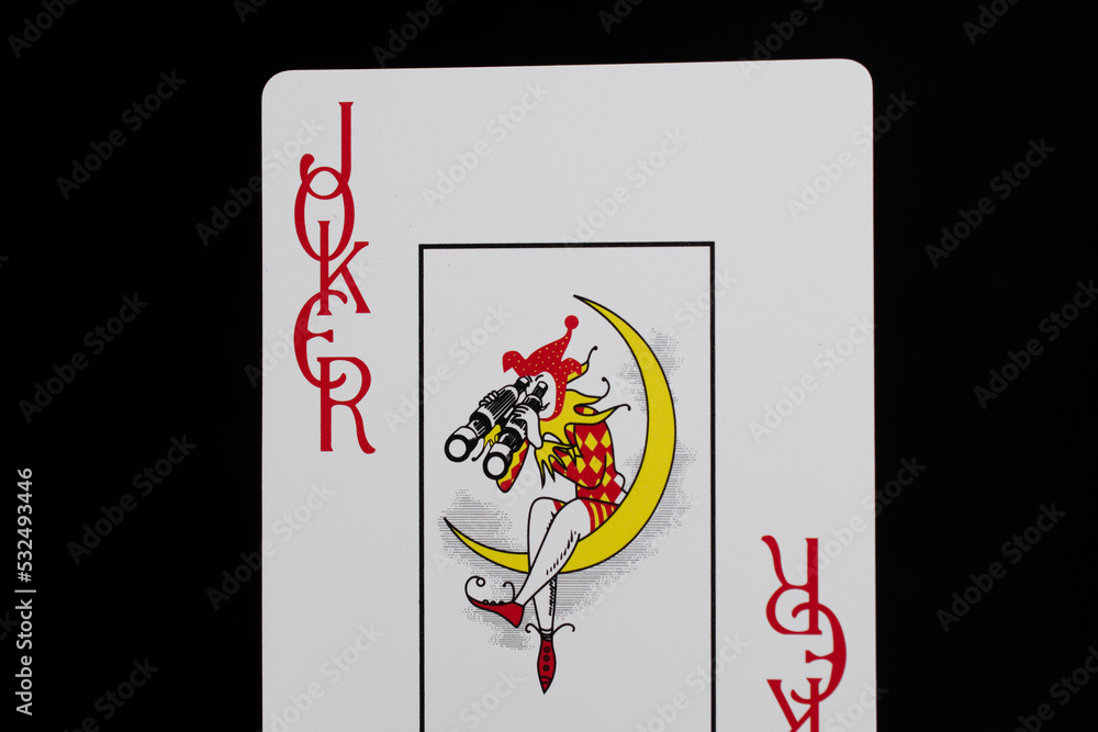 Playing cards on a black background Playing cards on a black background